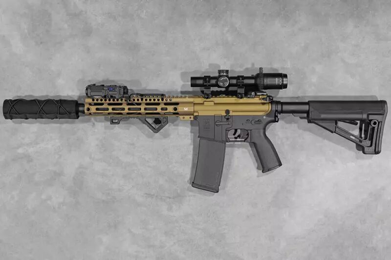 Réplique AR15 Assaut Chaos bronze Ragnarok Aster SE custom