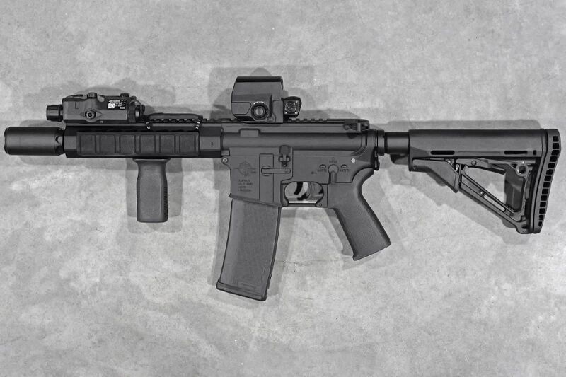Rplique AR15 Assaut Combat Black Ragnarok Aster SX custom