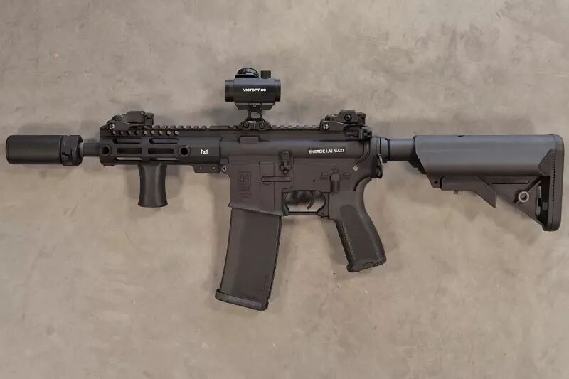 Réplique AR15 Double config Black Titan custom