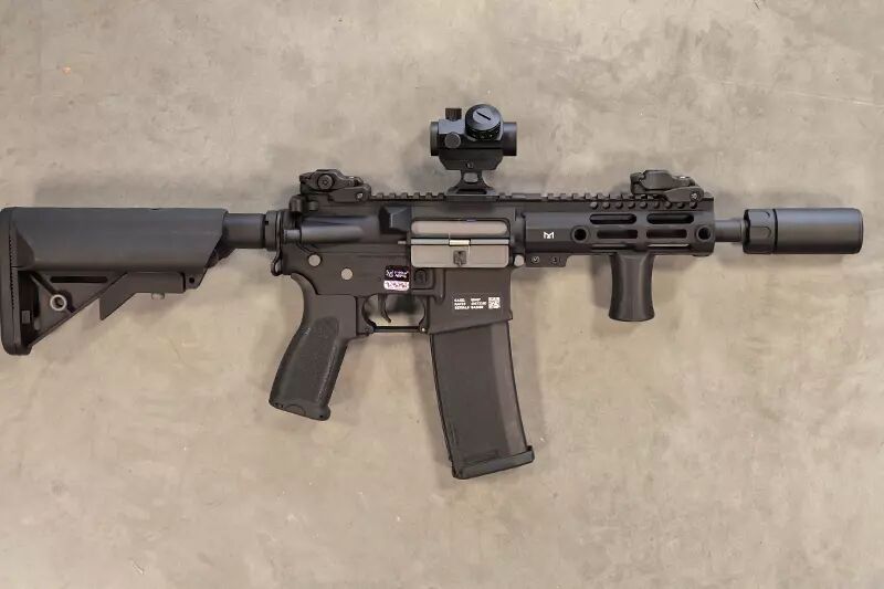 Réplique AR15 Double config Black Titan custom