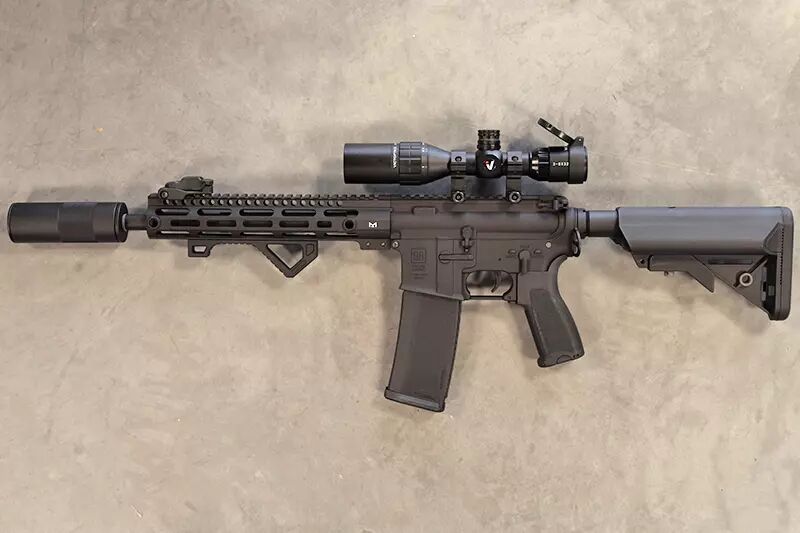 Réplique AR15 Double config Black Titan custom