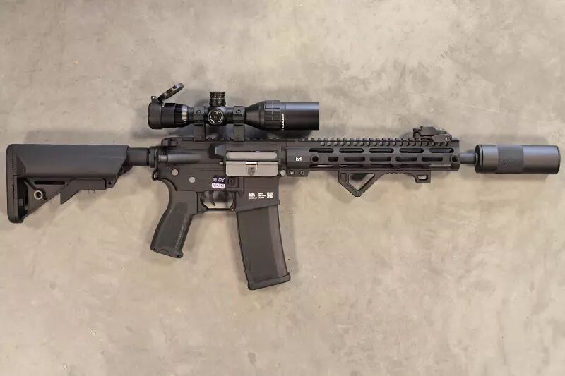 Réplique AR15 Double config Black Titan custom