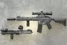 Réplique AR15 Double Config Chaos Grey Titan Custom