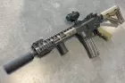 Réplique AR15 Ragnarok Black / Tan Assaut Titan Custom