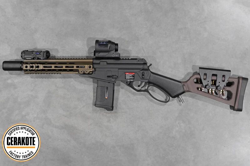 Rplique Carabine LevAR 15 HPA GBBR Cerakote Custom
