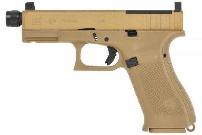 GLOCK 19X coyote canon gauche