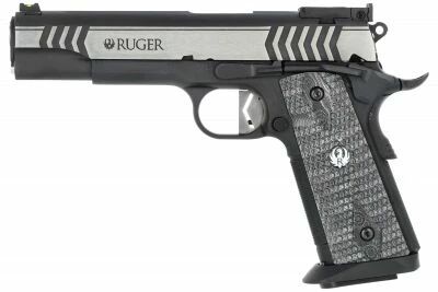Ruger SR1911 noir gris gauche