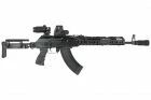 Custom AKM Tokyo Marui GBBR Hard Kick Canon Droite