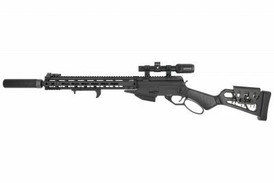 R�plique Custom Carabine LevAR 15 Gaz G&G GBBR OPS-FACTORY