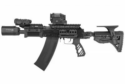 Saiga 12 SBS Noir Canon Gauche
