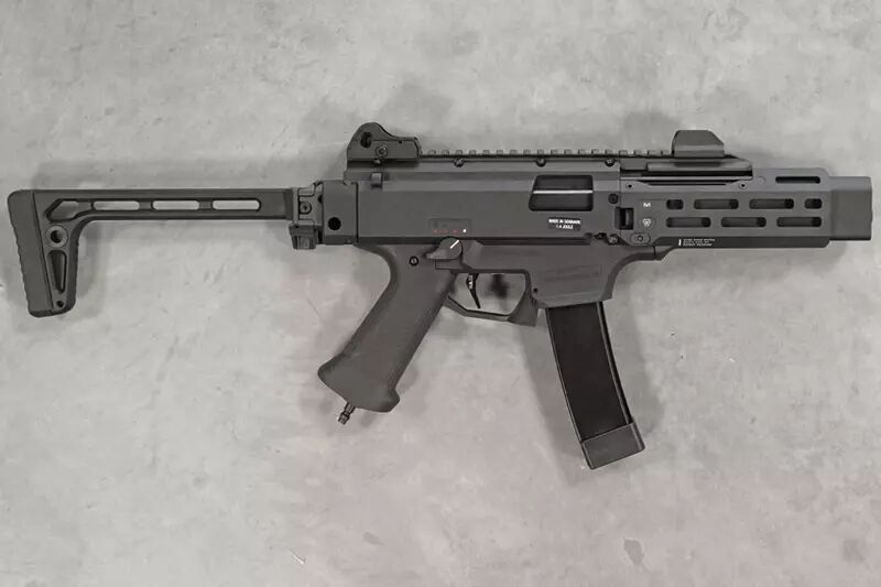 Réplique CZ Scorpion EVO.3 STRIKE INDUSTRIES HPA Wolverine Upgrade