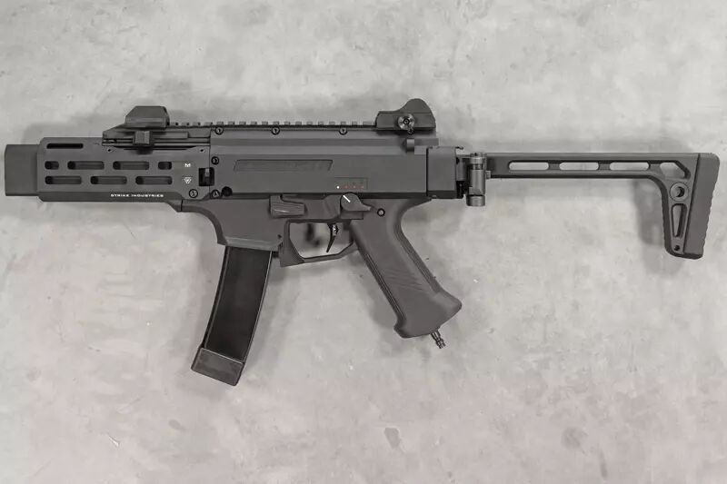 Réplique CZ Scorpion EVO.3 STRIKE INDUSTRIES HPA Wolverine Upgrade