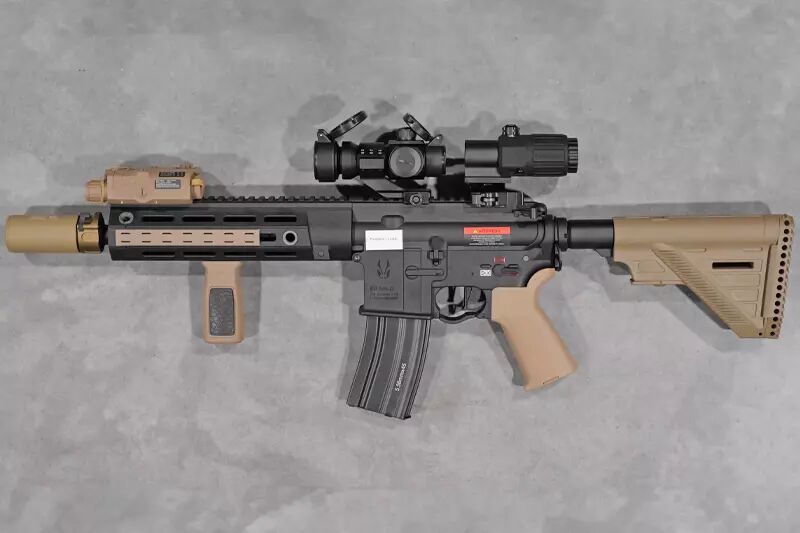 Rplique DELTA 595 Combat Black/Tan Ragnarok Aster SX custom