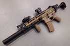 Réplique FN MK16 SCAR-L Desert M-LOK WE GBBR Custom