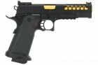 Réplique GBB hi-capa 5.1 noir/Gold Golden Eagle