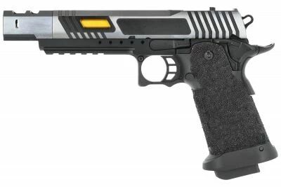 Rplique GBB hi-capa 5.1 Noir/Silver Golden Eagle