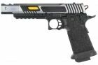 Réplique GBB hi-capa 5.1 Noir/Silver Golden Eagle