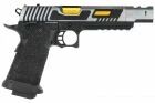 Réplique GBB hi-capa 5.1 Noir/Silver Golden Eagle