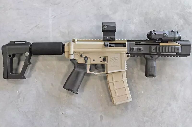 Réplique GHK G5 GBBR CQB Dual Cerakote Custom