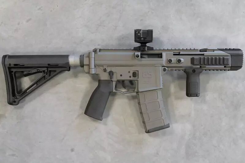 Réplique GHK G5 GBBR CQB Tungsten Cerakote Custom