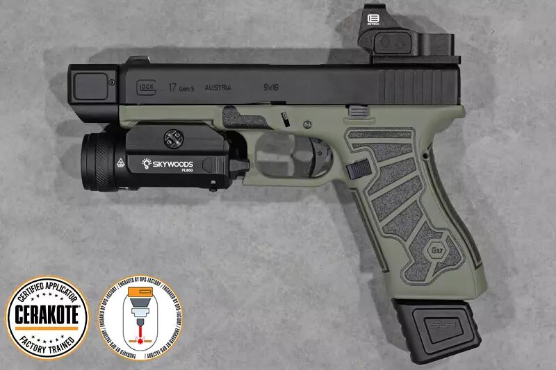Rplique Glock 17 Gen5 VFC / UMAREX Gaz Cerakote Custom