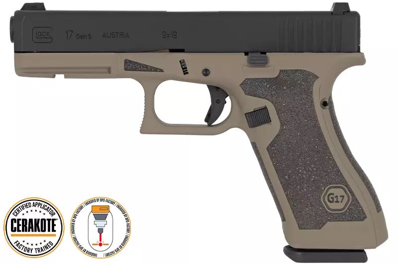 Rplique Glock 17 Gen5 VFC / UMAREX Gaz FDE Cerakote 02