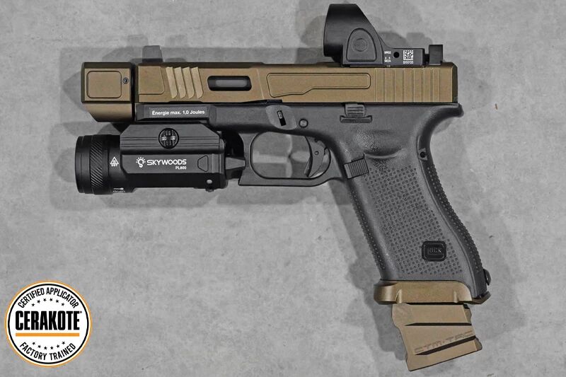 Rplique Glock 45 Gen5 Fowler VFC / UMAREX Gaz Cerakote Custom