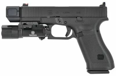 Rplique Glock 45 Gen5 VFC / UMAREX Gaz  Ghost ring Custom