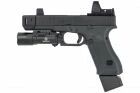 Glock 45 noir canon gauche