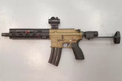 Rplique H&K 416-C RAL8000 GEISSELE Titan Custom