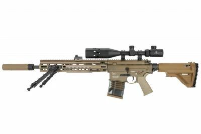 Rplique H&K M110 A1 Green Brown AEG DMR Titan Custom
