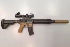 Réplique H&K416 Bi-ton Titan Double Config Custom