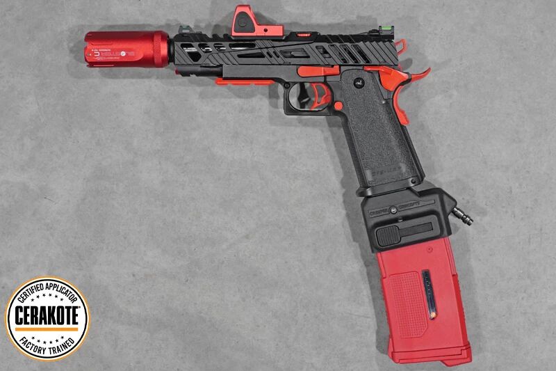 Rplique Hi-Capa 5.1 Noir Tokyo Marui Speed Cerakote Custom