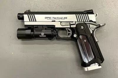 Rplique Hi-capa Stainless Skeleton R Custom