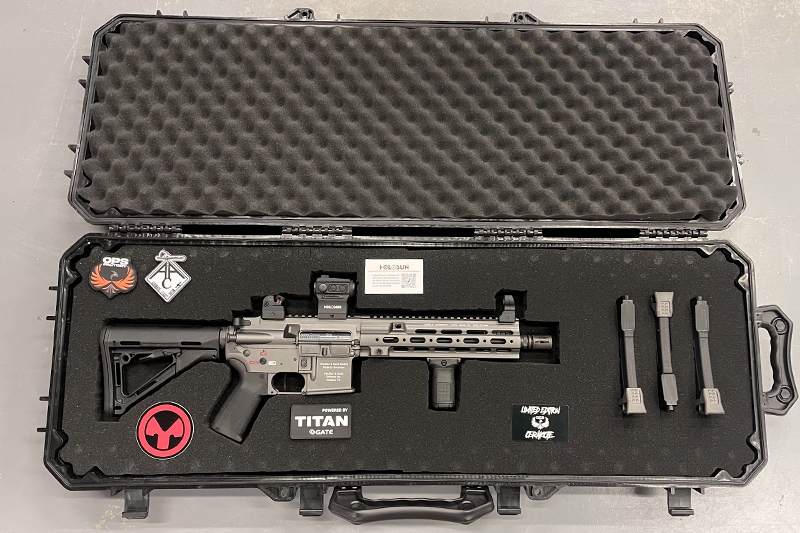 Réplique HK416 VFC Cérakote Titan custom