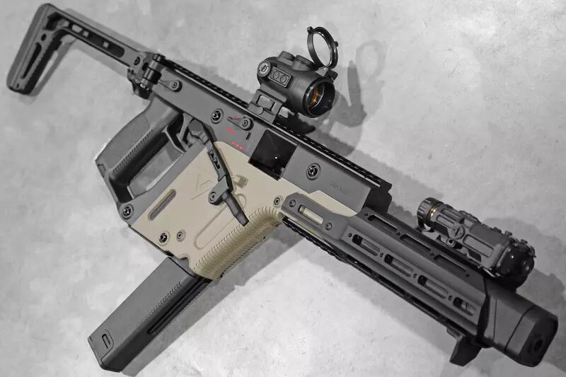 Réplique Kriss Vector GBBR Krytac Bi-ton Custom