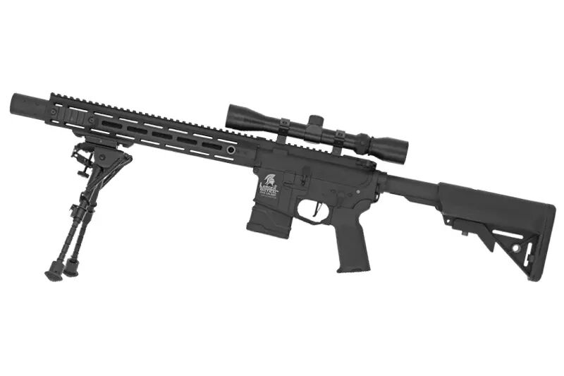 Réplique LT-32 DMR Noir Lancer Tactical AEG