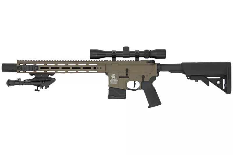 Rplique LT-32 DMR Tan Lancer Tactical AEG