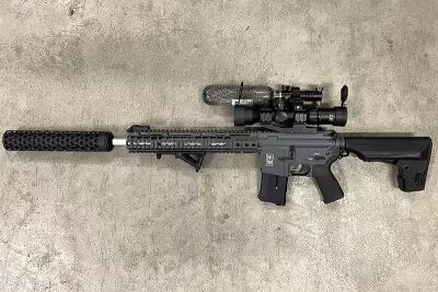 Rplique M4 DMR Carbone HPA Custom
