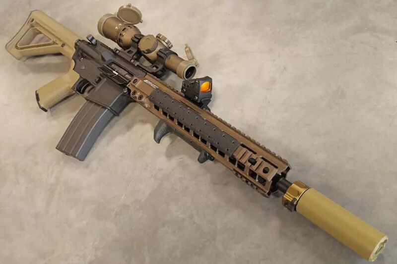 Réplique M4 DMR GBBR Tokyo Marui Geissele MK4 Custom