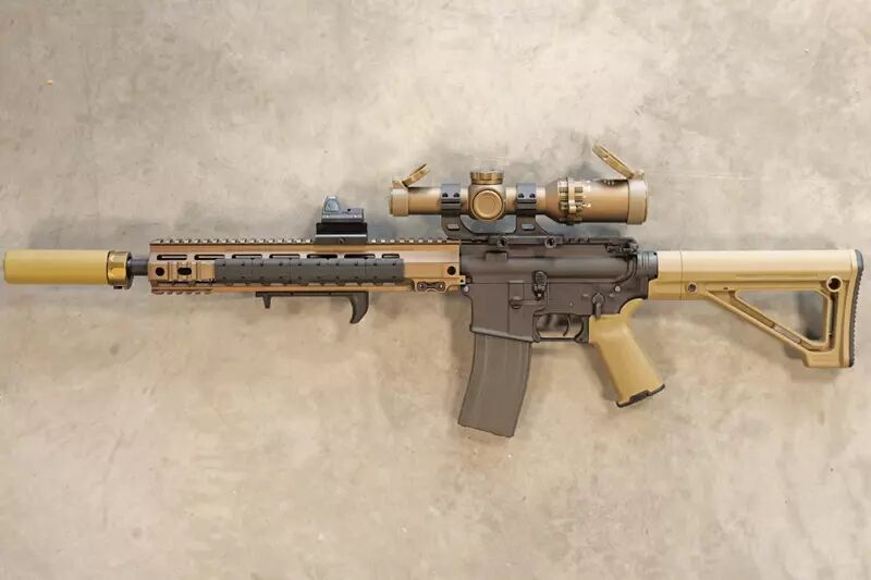 Réplique M4 DMR GBBR Tokyo Marui Geissele MK4 Custom