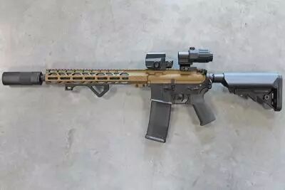 Rplique M4 Double config Chaos Bronze custom