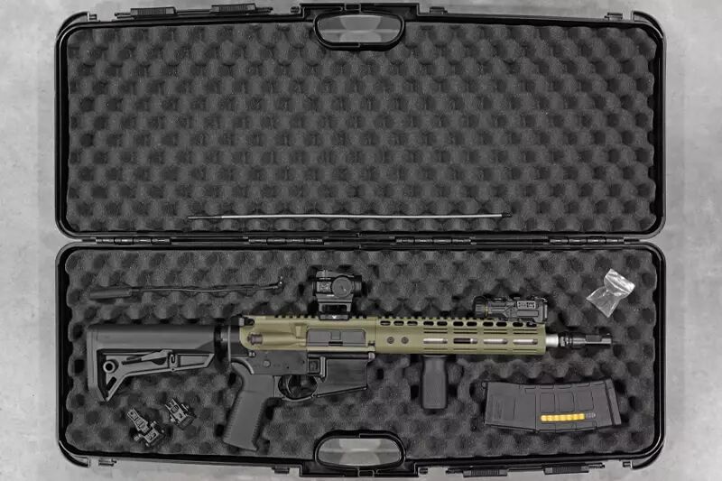 Réplique M4 G101 NOVESKE Noir/OD Magpul Cerakote Double Eagle GBBR Custom