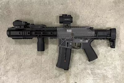 Rplique M4 Salient Arms G&P Signature 7 PDW Titan Custom