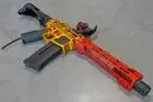 Réplique M4 Speed Gold / Red Polarstar Custom