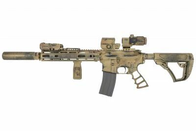 Rplique M4A1 MWS CQBR BLOCK 1 \ Well-Worn\  Tokyo Marui GBBR Custom 