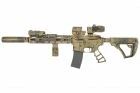 Réplique M4A1 MWS CQBR BLOCK 1 \ Well-Worn\  Tokyo Marui GBBR Custom 