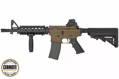Rplique M4A1 MWS CQBR BLOCK 1 (ZET System) Tokyo Marui GBBR Bronze Cerakote