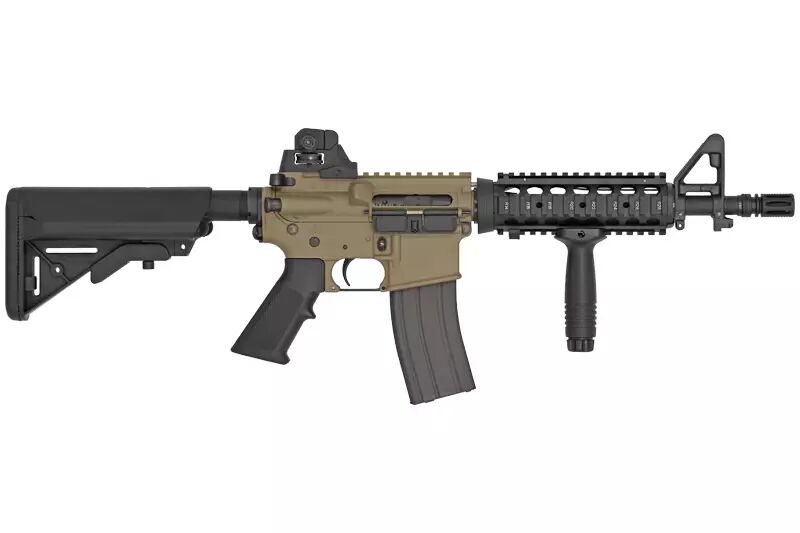 Réplique M4A1 MWS CQBR BLOCK 1 (ZET System) Tokyo Marui GBBR FDE Cerakote