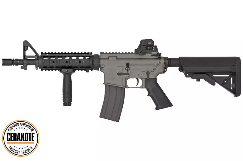 Réplique M4A1 MWS CQBR BLOCK 1 (ZET System) Tokyo Marui GBBR Tungstène Cerakote